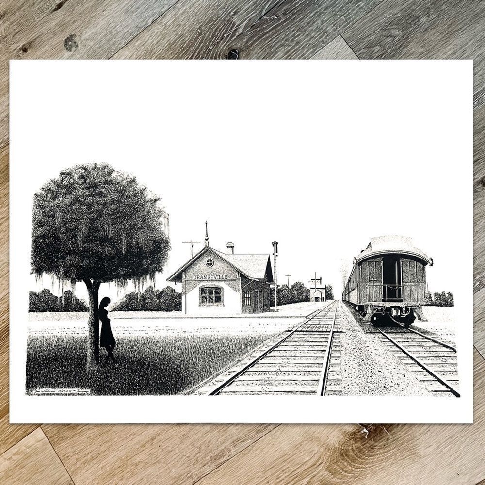 Orangeville Train Station Prints